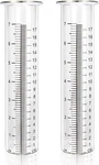 Pack Glass Gauge 8.25" Clear Tube Weather Rainfall Measurement Yard Garde. Fixed Price $15.00.