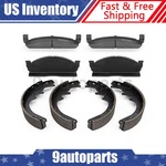 Front Brake Pads Rear Shoes Kit 1974 1975 1976 1977 Ford Maverick. Fixed Price $92.51.