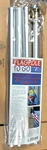Flagpole-to-go Portable 5 Foot Tall / 4 Tube Aluminum Flagpole, New. Fixed Price $19.99.