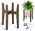 Stand Flower Holder Adjustable Bamboo Mid Century Modern Indoor Sts. Fixed Price $35.20.