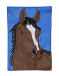 Evergreen Single Horse Basic Appliqu Garden Flag 12.5 X18 Polyester Nylon New. Fixed Price $8.96.