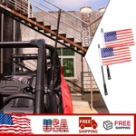 2PCS Atv Utv Front Roll Cage Flag Pole Holder Mount W/usa American Kit. Fixed Price $38.92.