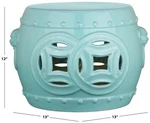 Safavieh Mei Double Coin Garden Stool, Reduced Price 2172793170 ACS4534C. Fixed Price $59.00.