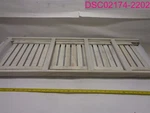 Rose Home Fashion 5 Tier Plant Stand White Wood Ladder Flower Rack. Fixed Price $52.12.