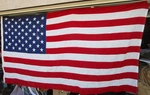 Usa 50 American Flag-best Valley Forge -stitched On STARS-9.5' 5'-9X5-NEW. Fixed Price $24.99.