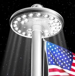Deluxe Light Solar Powered - 1300 Lumen For Up Americ. Fixed Price $57.69.