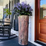 Farmhouse Porch Patio Planter. Tall Country Vintage Flower Stand.. Fixed Price $159.00.