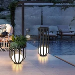 Outdoor Solar Led Plant Stand Garden Light Patio Flower Pot Display Shelf Decor. Fixed Price $186.99.
