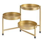Kate Laurel Finn Modern Tri-level Plant Stand, 7.25 X 10, Gold, In.... Fixed Price $55.47.