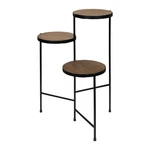 Kate Laurel Fields Modern Tri-level Metal Wood Plant Stand, 17 22 X.... Fixed Price $202.46.