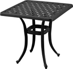 21 Cast Aluminum Outdoor Side Table, Patio End Tables, Weather Res. Fixed Price $138.99.