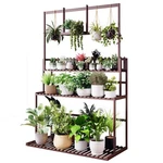 Copree Bamboo 3-TIER Hanging Stand Ladder Planter Shelves Flower Pot Or.... Fixed Price $100.70.