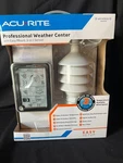 Acurite Wireless Weather Center Easy Mount 3-IN-1 Sensor Temp*wind*clock*moon. Fixed Price $79.99.