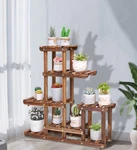 Wood/ Bamboo/metal Shelf Flower Pot Plant Stand Rack Garden Indoor Outdoor Patio. Fixed Price $25.90.