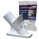1IN Hdpe Bracket Betsy Flags 2-POSITION, Mounting Hardware, White. Fixed Price $9.82.
