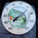 Vintage Springfield Jumbo Dial Thermometer Rare - Bass Fishing. Fixed Price $59.95.