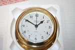 Weems & Plath Topaz Quartz Ship Clock Solid Brass 4.25 Base Brand New In Box. Fixed Price $220.00.