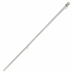 5FT Flag Kit Wall Mounted 5' One Piece (pole And Clips). Fixed Price $27.76.