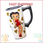 Spoontiques Ceramic Travel Mugs -betty Boop Cup Hot Or Cold Beverages Gift. Fixed Price $22.57.
