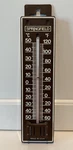 Vtg Springfield 8 1/2 X 2" Plastic Thermometer NO.7203 Made Usa Euc. Fixed Price $12.99.