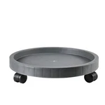 Nazkaen 14.2 Inch Planter Caddies Rolling Saucer 14.17" (14 / In), Gray. Fixed Price $34.24.