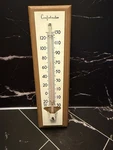 Vintage Taylor Comfortmeter Wall Thermometer Wood Mcm Mid Century Decorative. Fixed Price $14.99.