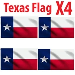 4X 3X5 Texas Tx State Flag Foot Banner Grommets Polyester. Fixed Price $8.95.