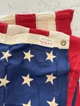 48 Star Flag Vintage United States Cotton By Valley Forge Pioneer Grade 3' X 5'. Fixed Price $43.63.