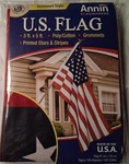 Annin Flagmakers Poly Cotton Usa 3 X 5 With Grommets Made Brand New!. Fixed Price $19.99.