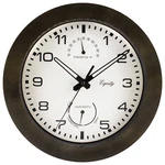 29005 Equity By La Crosse 10" Indoor/outdoor Wall Clock Temp & Humidity Open Box. Fixed Price $19.95.