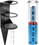 Rain OUTDOOR,7" Gauges Outdoors Best Rated With Metal Rack Holder,.... Fixed Price $26.71.