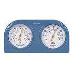La Crosse 104-288BL-TBP Blue Analog Thermometer And Humidity Gauge. Fixed Price $22.85.