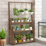 Heavy Duty Hanging Stand Multiple Flower Potted Rack Planter Shelving Unit. Fixed Price $41.96.