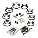 Triumph Speed Triple 1050 2005 Front Brake Caliper Seal Kit Rebuild Set Nissin. Fixed Price $59.09.