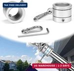Dupkev Flag Pole 1 Inch, Spinners With Bearings, Aluminum All.... Fixed Price $27.99.