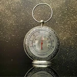 Vintage Three Star Thermometer /pocket Watch Style Silver Finish (1950S 1960S). Fixed Price $20.00.