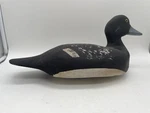 Antique Hand Carved Painted Wooden Duck Decoy Made By Cc White. Fixed Price $75.00.