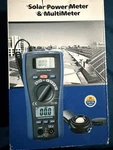 Cem LA-1017 Solar Power Multimeter Cat Iii 600V &dmm Brand New Ob. Fixed Price $54.99.