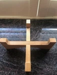 Hand Crafted Cedar Wood 3-INCH Off The Ground Plant Stands. Fixed Price $11.95.