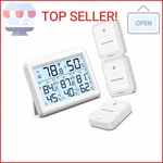 Amir Indoor Outdoor Thermometer, 3 Channels Digital Hygrometer With. Fixed Price $34.69.