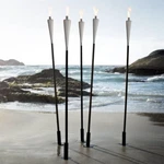 Blomus Garden Torch With Beechwood Stake And Soco Cap. Fixed Price $60.00.