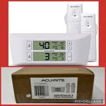 Acu-rite Wireless Digital Refrigerator Freezer Thermometer Model 00986MA1 New. Fixed Price $32.97.