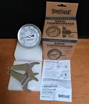 Bayou Classic 3" 60-220 Stainless Steel Brew Thermometer Bulkhead Mount New. Fixed Price $18.00.