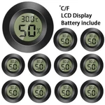 Mini Hygrometer Thermometer Round Lcd Digital Humidity Gauge Temperature Monitor. Fixed Price $24.69.