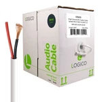 In Wall Audio Speaker Cable 14/2 Gauge/awg Ofc Pure Copper 500FT White. Fixed Price $160.79.