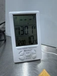 Neoteck 3 1 Thermometer Hygrometer With Clock Large Lcd Display Humidity Mint. Fixed Price $12.00.