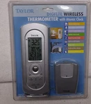 ** Taylor - Digital Wireless Thermometer & Atomic Clock 1434 New Sealed. Fixed Price $23.33.