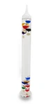 Zeckos Glass Galileo Thermometer With 11 Colored Floating Vessels. Fixed Price $89.95.