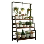 Metal Plant Stand 3-TIER Rack Flower Pot Shelf Garden Indoor Outdoor Display Usa. Fixed Price $87.90.