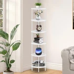 Tier Corner Stand, 66 Tall Bookshelf Multipurpose Shelving Un.... Fixed Price $51.39.